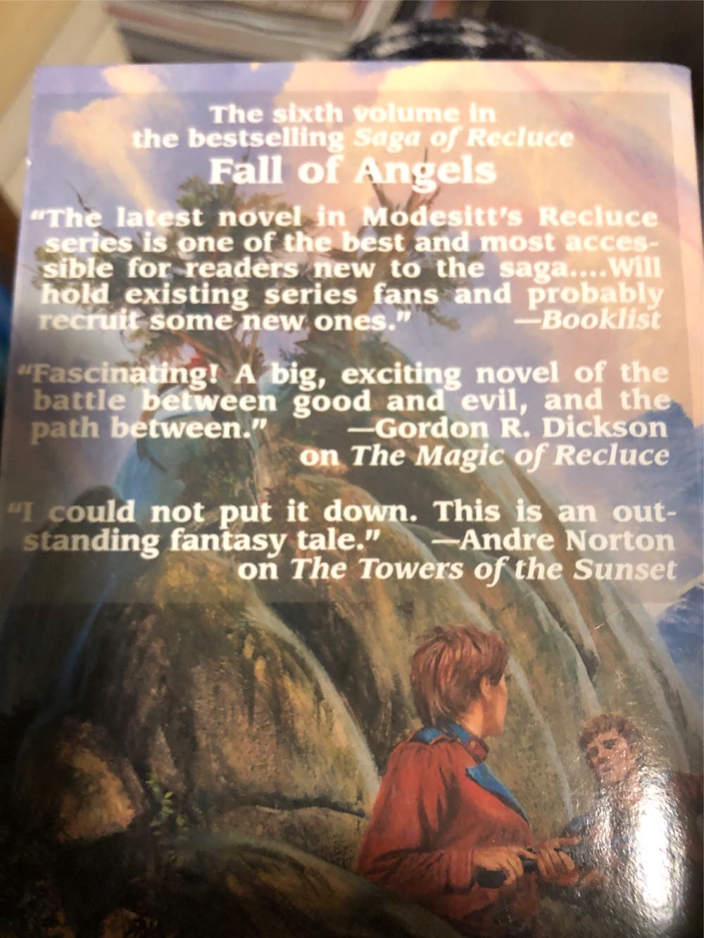 Fall of Angels - L.E. Modesitt, Jr. (Tor Fantasy - Paperback) book collectible [Barcode 9780812538953] - Main Image 2