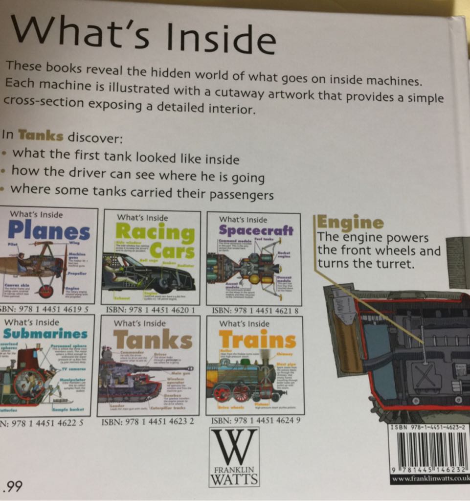 Tanks - Leinster, Murray (Franklin Watts) book collectible [Barcode 9781445146232] - Main Image 2