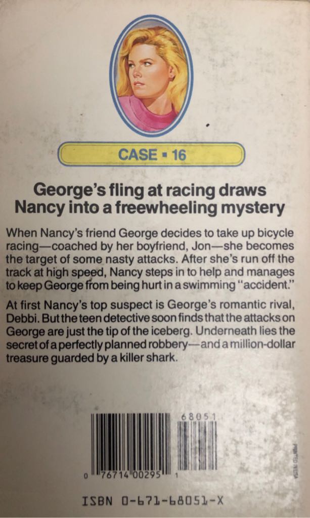 NDF16: Never Say Die - Carolyn Keene (Pocket Books - Paperback) book collectible [Barcode 9780671680510] - Main Image 2