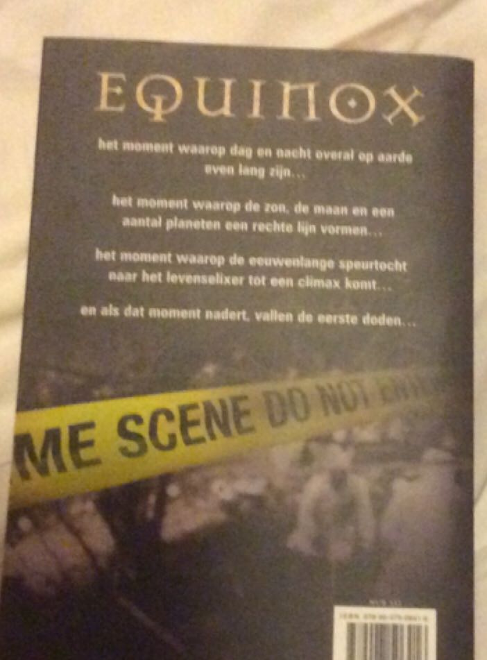 Equinox - Thriller Boeken book collectible [Barcode 9789047506416] - Main Image 2