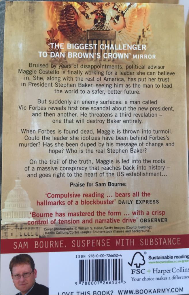 MC2: The Chosen One - Sam Bourne (Harper - Paperback) book collectible [Barcode 9780007266524] - Main Image 2