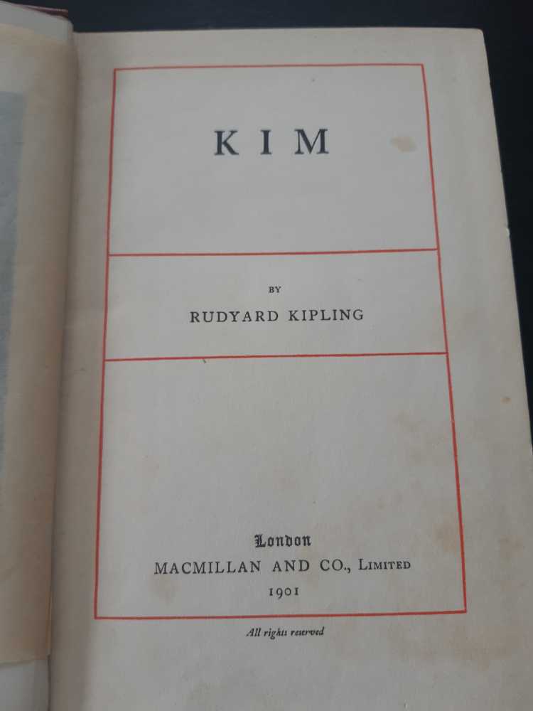 Kim - Rudyard Kipling (Hardcover) book collectible - Main Image 3