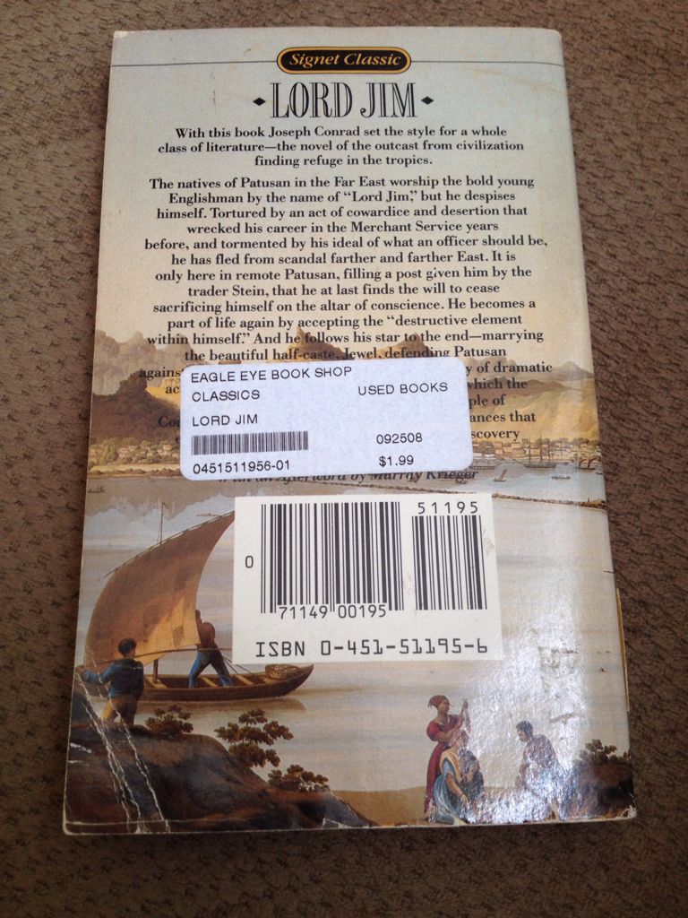 Lord Jim - Joseph Conrad (Signet Classics - Paperback) book collectible [Barcode 9780451511959] - Main Image 2