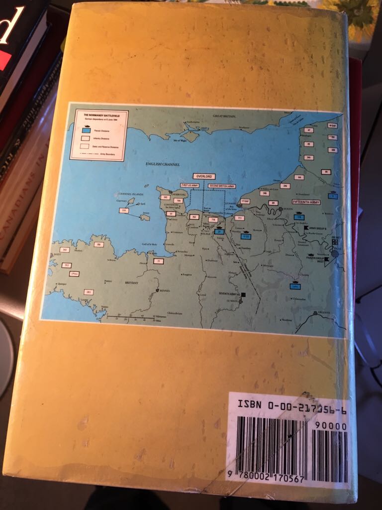 Decision In Normandy - Carlo D’Este (Collins) book collectible [Barcode 9780002170567] - Main Image 2