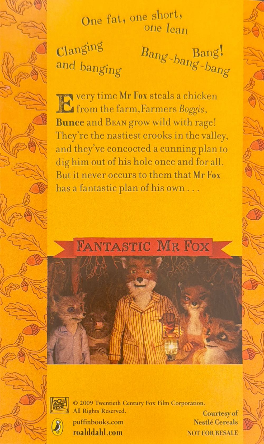 Fantastic Mr Fox - Roald Dahl (Puffin - Paperback) book collectible [Barcode 9780141328959] - Main Image 2