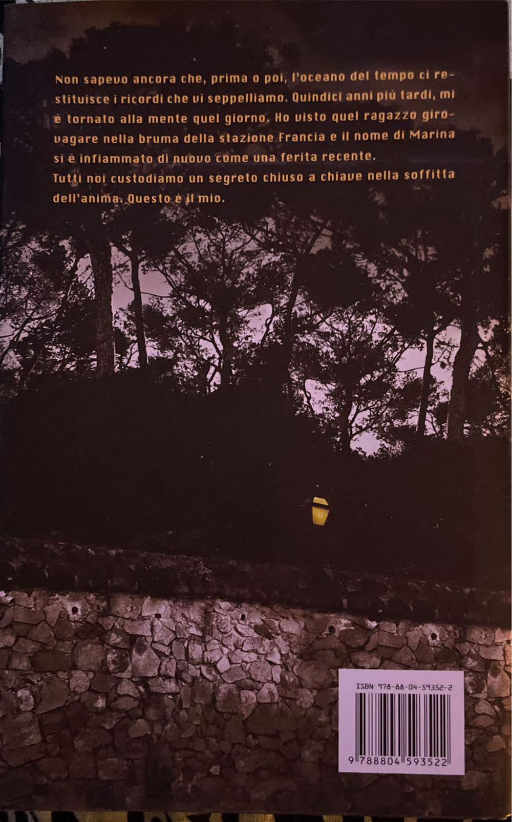 Marina - Ruiz Zafon (Mondadori - Hardcover) book collectible [Barcode 9788804593522] - Main Image 2