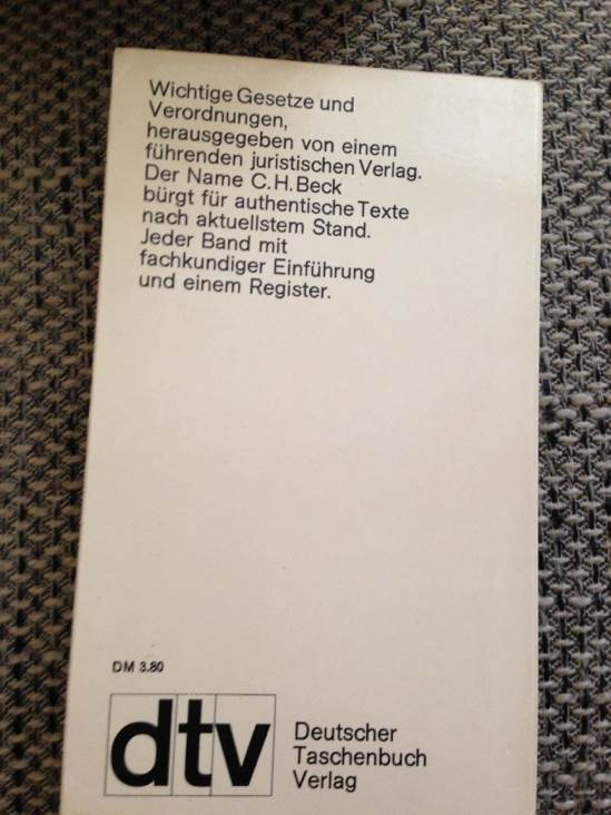 Handelsgesetzbuch - dtv (Dtv  - Paperback) book collectible [Barcode 9783423050029] - Main Image 2