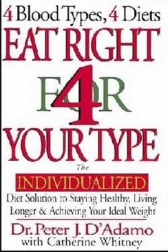Eat Right for Your Type - Peter J. D’adamo (G.P. PUTNAM’s Sons - Hardcover) book collectible [Barcode 9780399142550] - Main Image 1