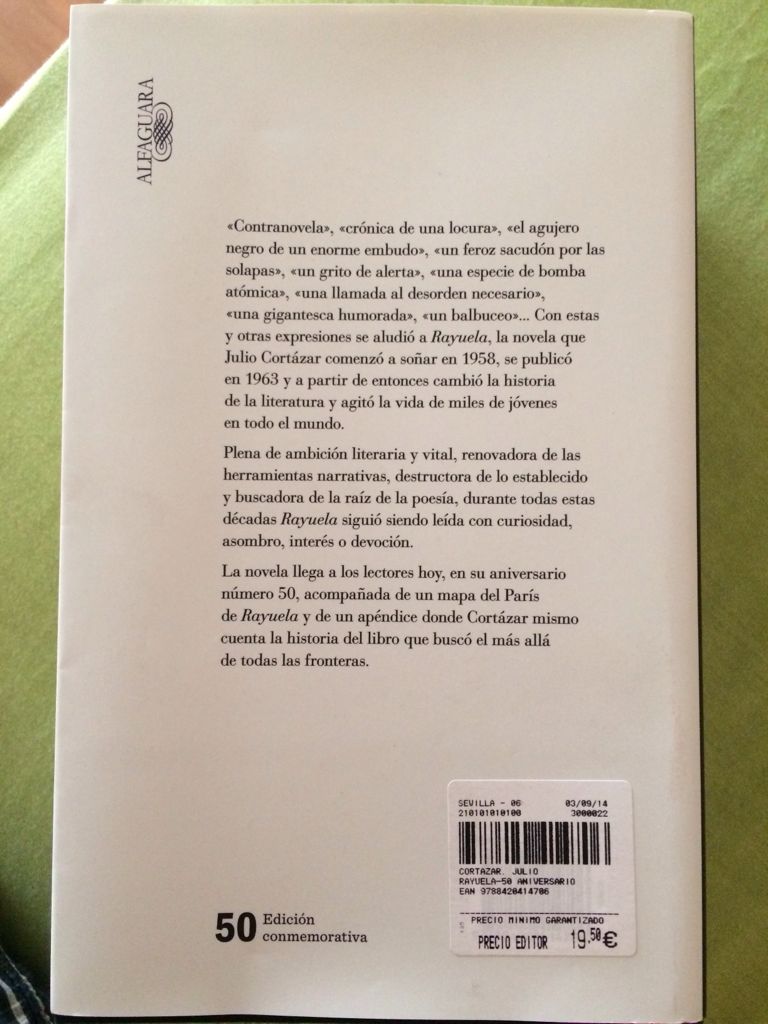 Rayuela - Julio Cortazar book collectible [Barcode 9788420414706] - Main Image 2