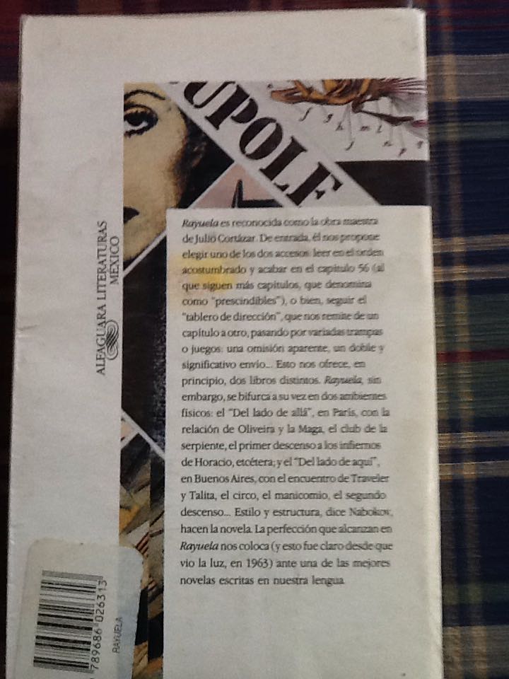Rayuela  (Altea, Taurus, Alfaguara, S.A. de C. V.) book collectible [Barcode 9789686026313] - Main Image 2