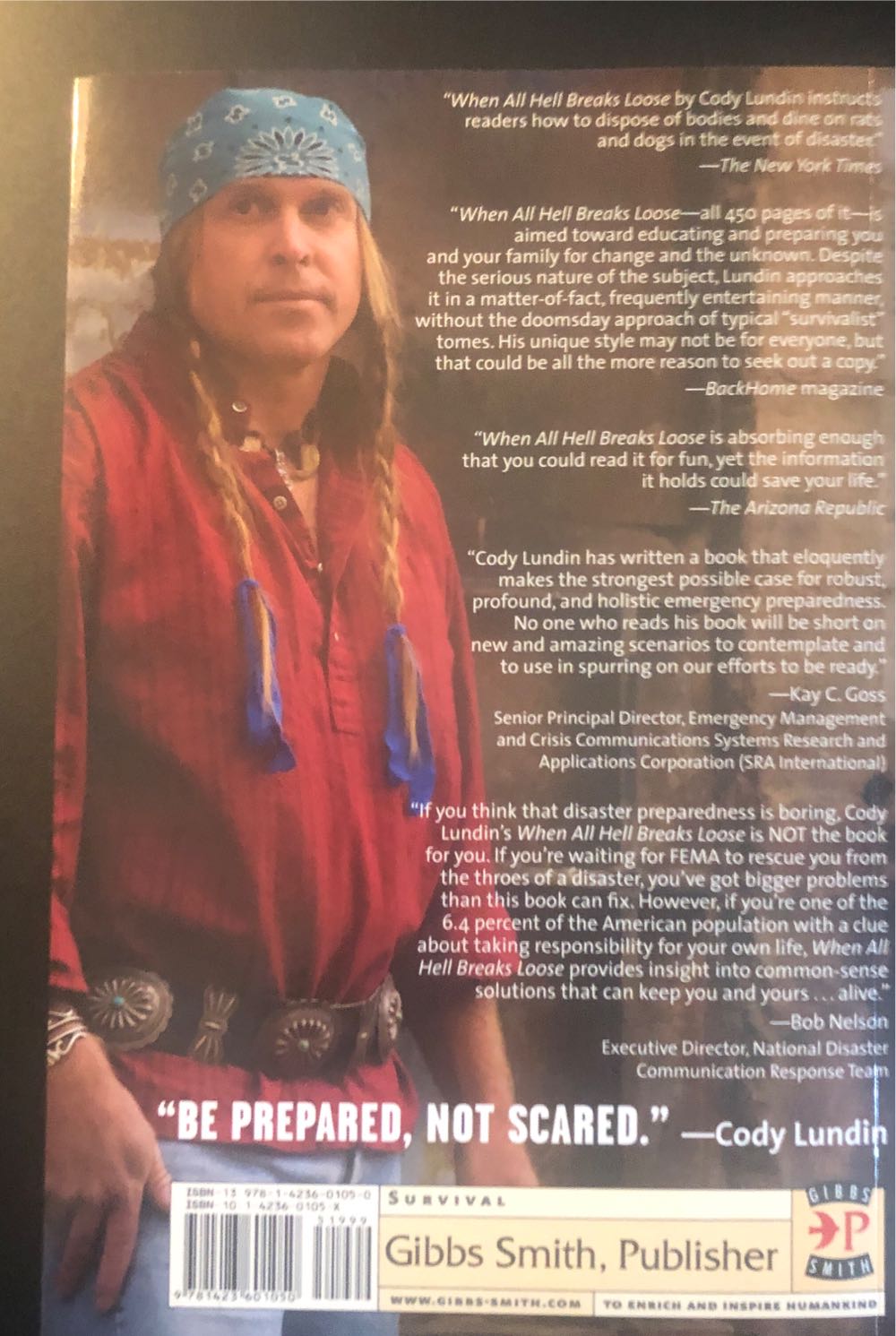When All Hell Breaks Loose: Stuff You Need To Survive When Disaster - Cody Lundin (Gibbs Smith - Paperback) book collectible [Barcode 9781423601050] - Main Image 2