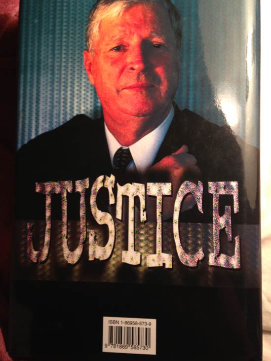Justice  book collectible [Barcode 9781869585730] - Main Image 2