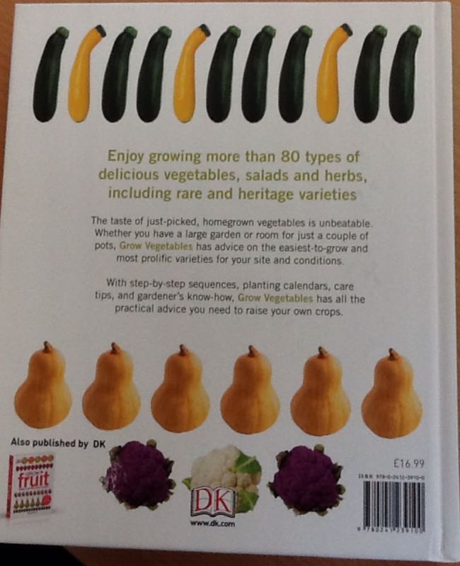 Grow Vegetables - Alan Buckingham book collectible [Barcode 9780241239100] - Main Image 2
