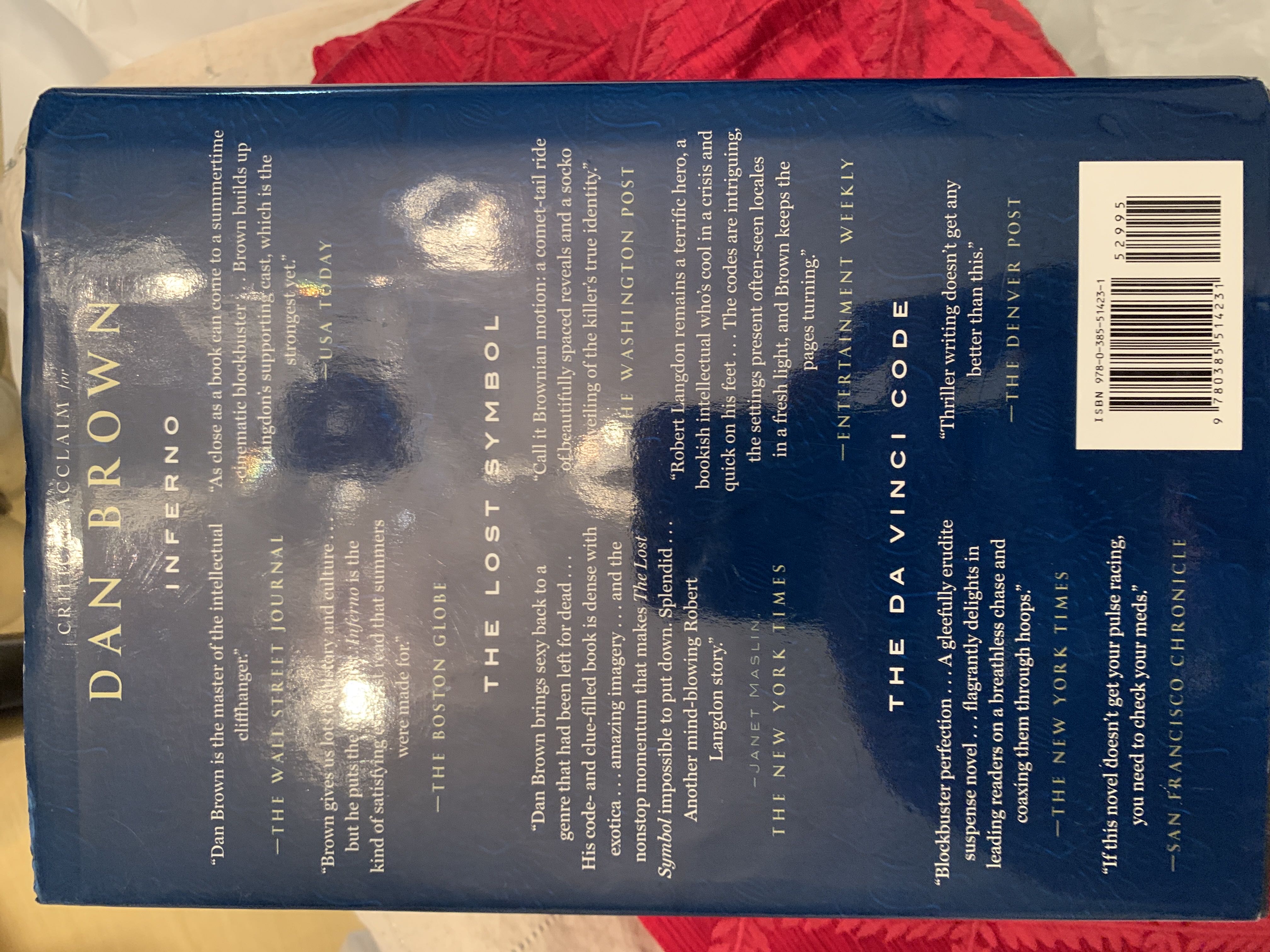 Origin - Dan Brown (- Hardcover) book collectible [Barcode 9780385514231] - Main Image 4