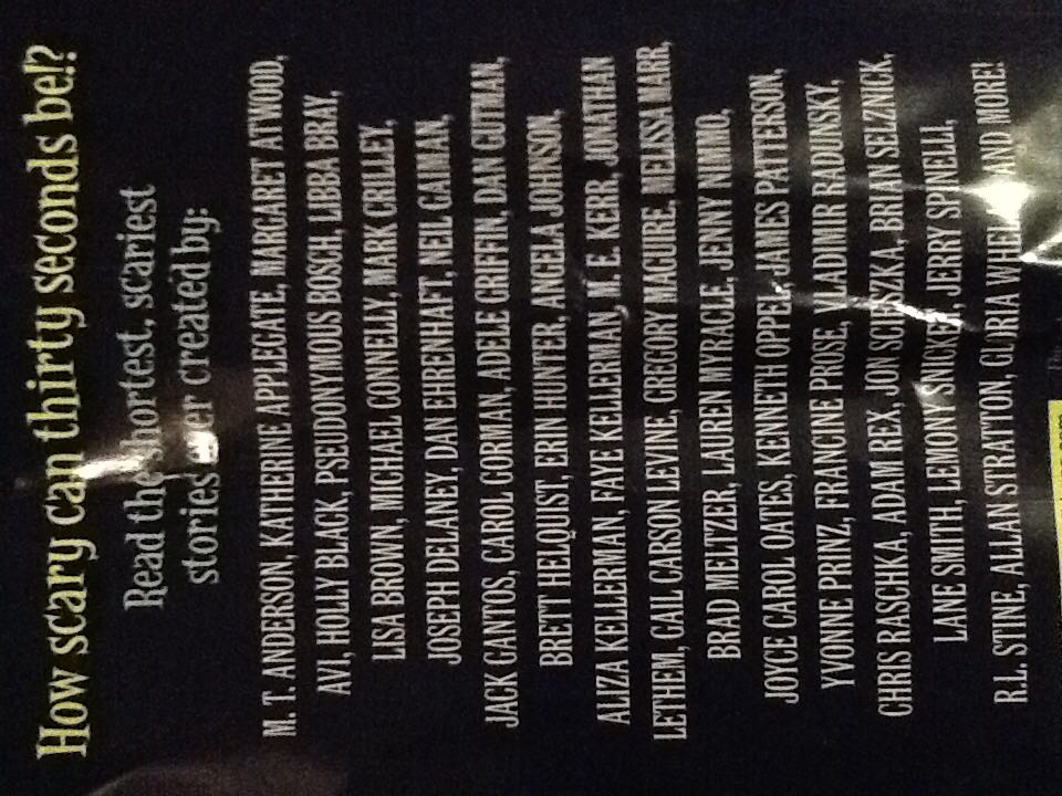 Half-Minute Horrors - Rich (Harpercollins Childrens Books - Hardcover) book collectible [Barcode 9780061833793] - Main Image 2