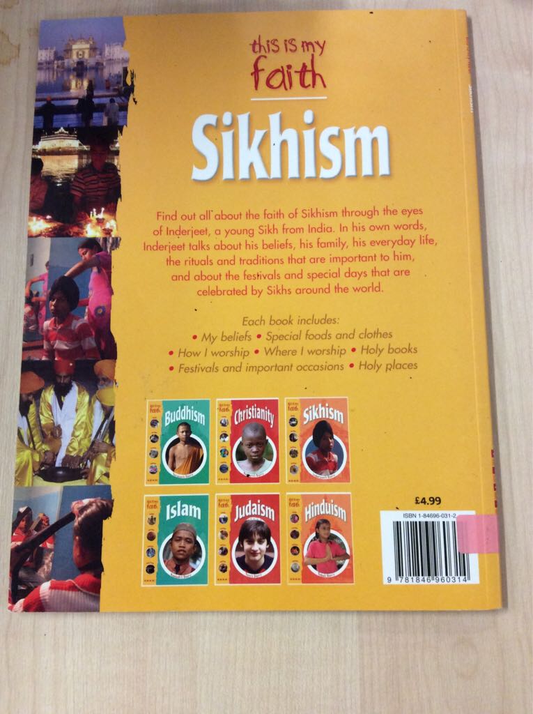 Sikhism - Nikky-Guninder Kaur book collectible [Barcode 9781846960314] - Main Image 2