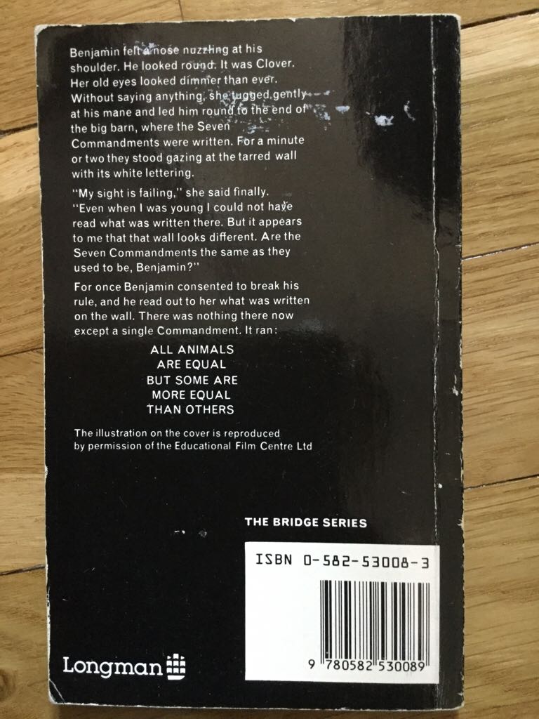 Animal Farm - George Orwell book collectible [Barcode 9780582530089] - Main Image 2