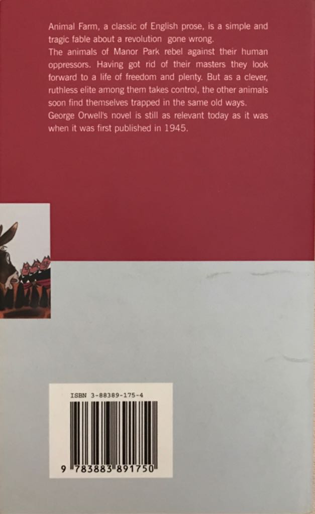 Animal Farm  (Penguin Books - Paperback) book collectible [Barcode 9783883891750] - Main Image 2