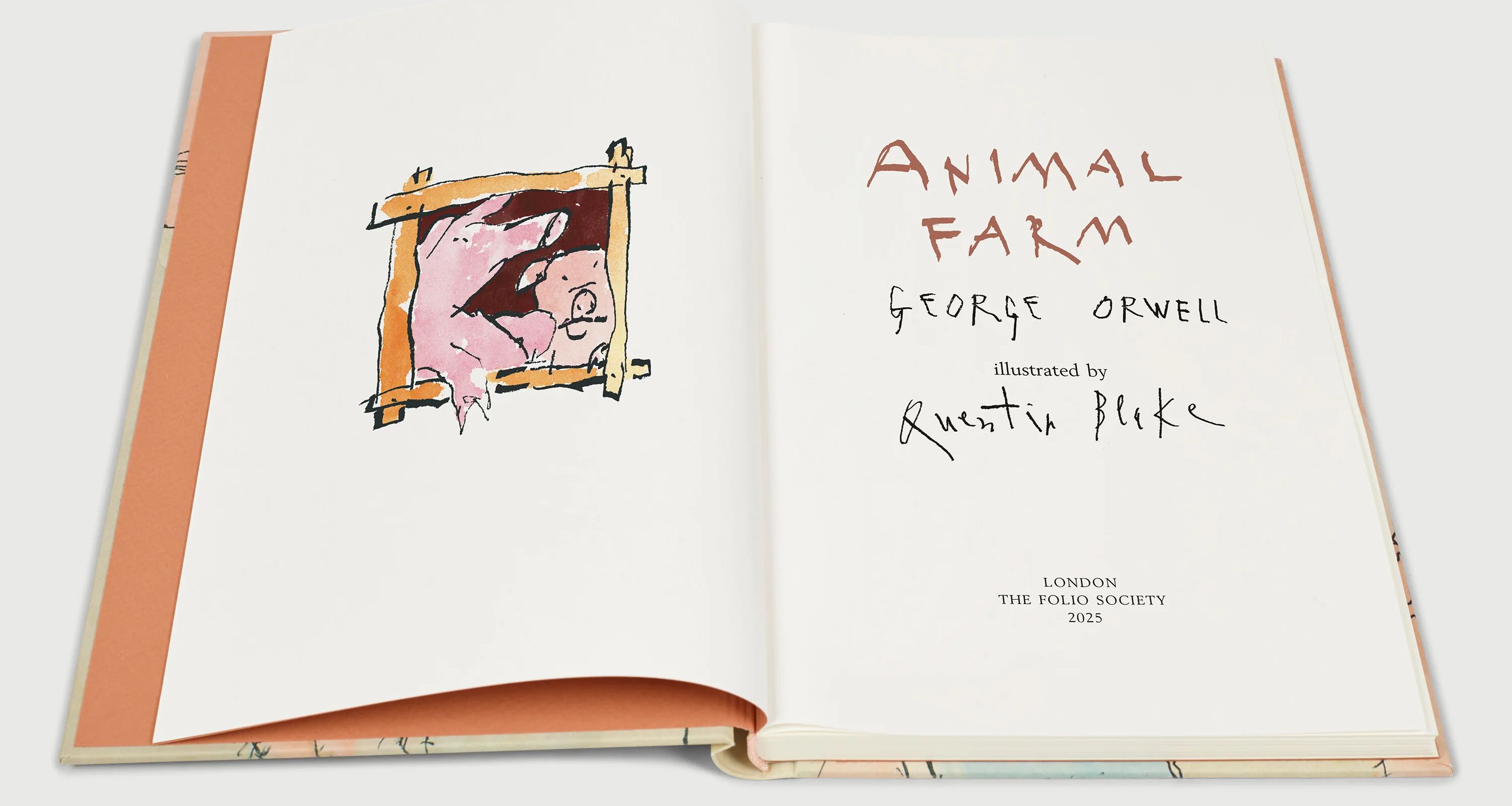 Animal Farm - George Orwell (Folio Society - Hardcover) book collectible - Main Image 4