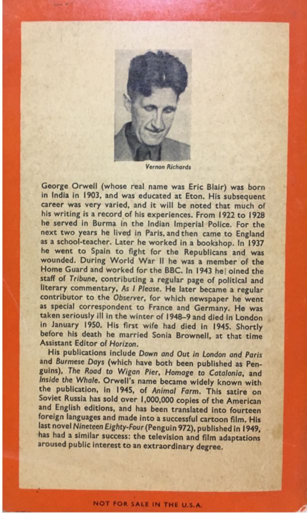 Animal Farm - George Orwell (Penguin Books - Paperback) book collectible - Main Image 2