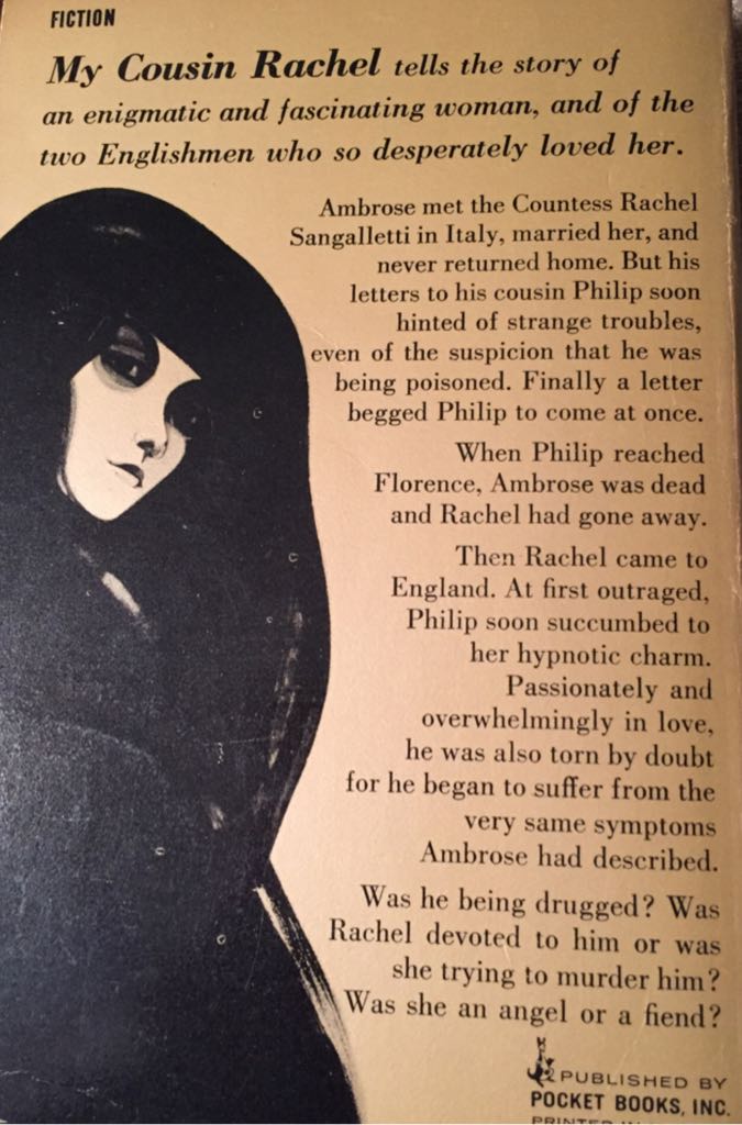 My Cousin Rachel - Du Maurier, Daphne (Paperback) book collectible - Main Image 2