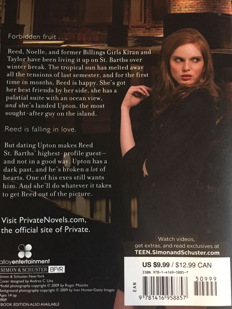 Private #10: Suspicion - Kate Brian (Simon - Paperback) book collectible [Barcode 9781416958857] - Main Image 2