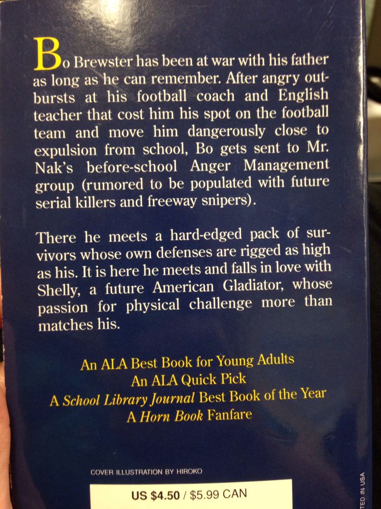 Ironman - Chris Crutcher (Laurel Leaf) book collectible [Barcode 9780440219712] - Main Image 2