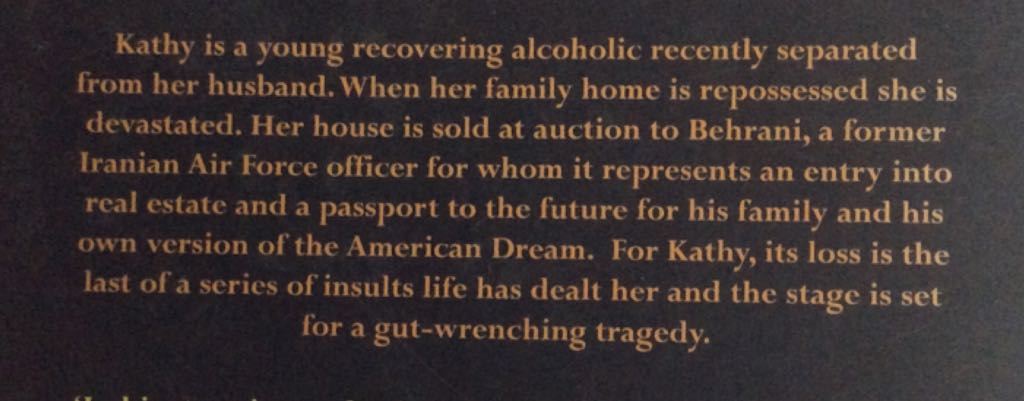 House Of Sand And Fog - Andre Dubus III (Vintage - Paperback) book collectible [Barcode 9780099283140] - Main Image 2