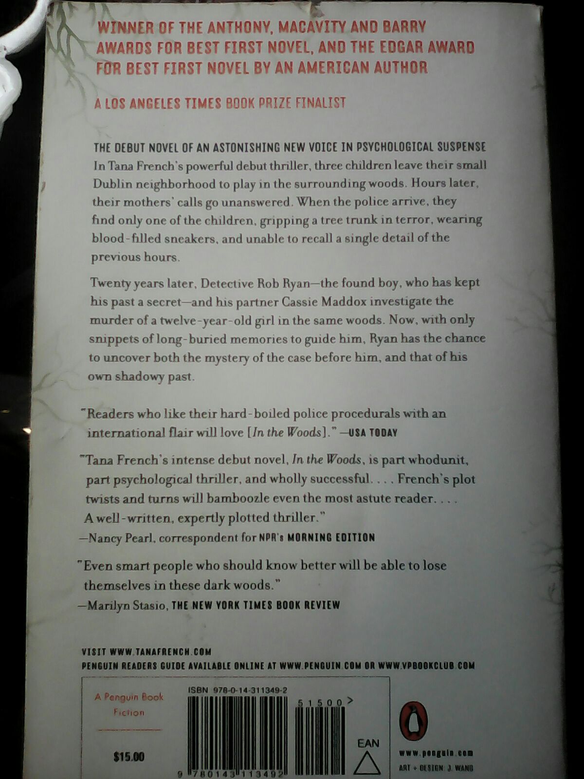 In the Woods - Tana French (Penguin - Paperback) book collectible - Main Image 2