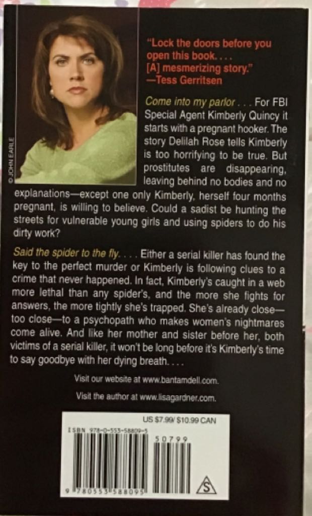 Quincy 6: Say Goodbye - Lisa Gardner (Bantam - Paperback) book collectible [Barcode 9780553588095] - Main Image 2