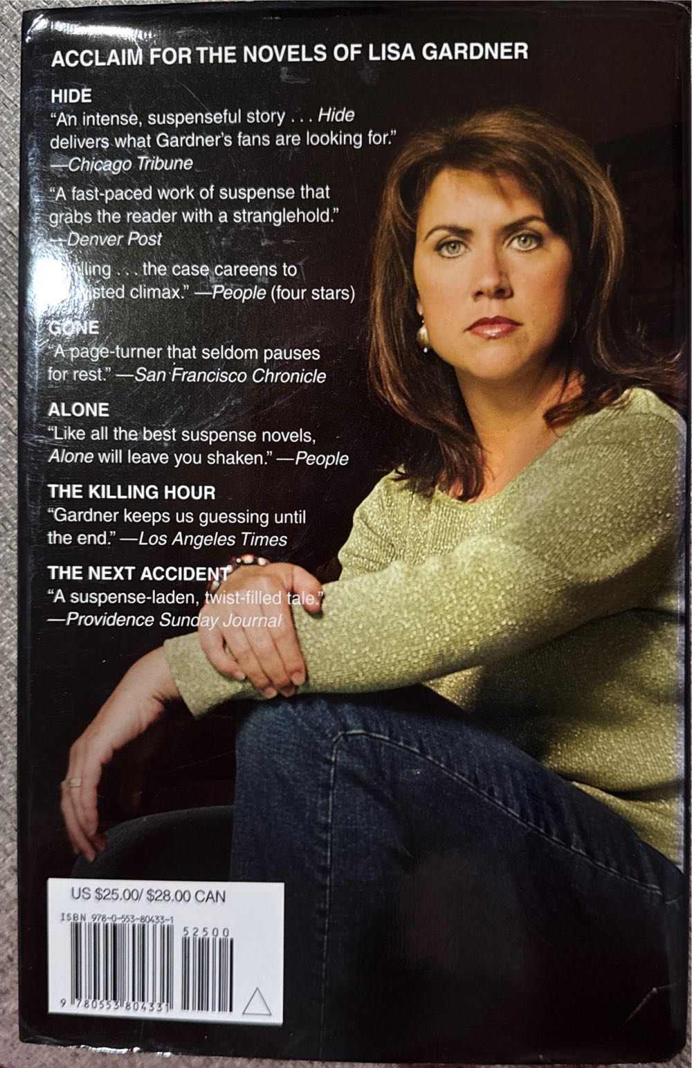 Say Goodbye - Lisa Gardner (Bantam Books - Hardcover) book collectible [Barcode 9780553804331] - Main Image 2