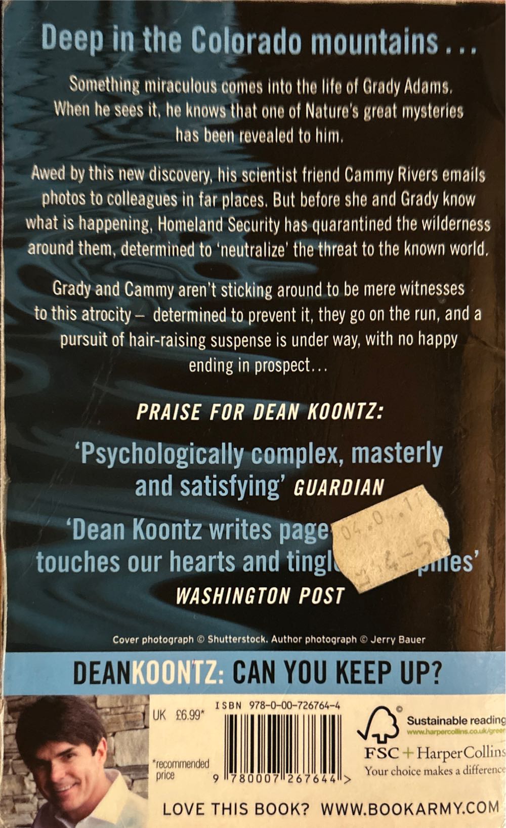 Breathless - Dean Koontz (HarperCollins UK - Paperback) book collectible [Barcode 9780007267644] - Main Image 2