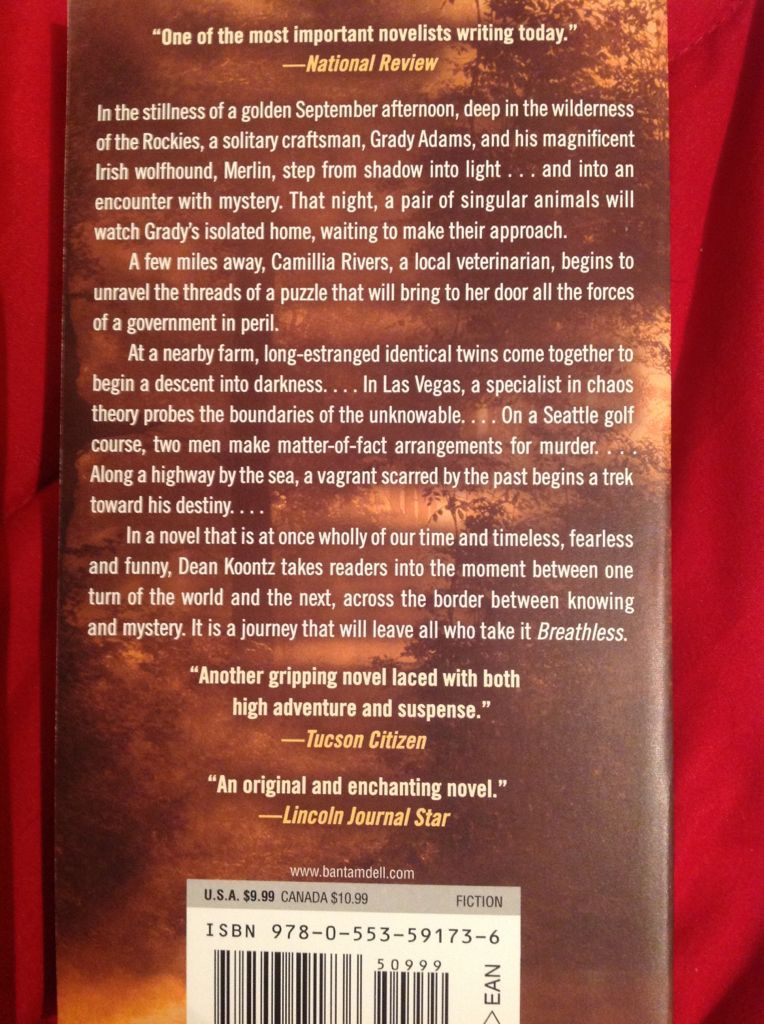 Breathless  (A Bantam Book - Paperback) book collectible - Main Image 2