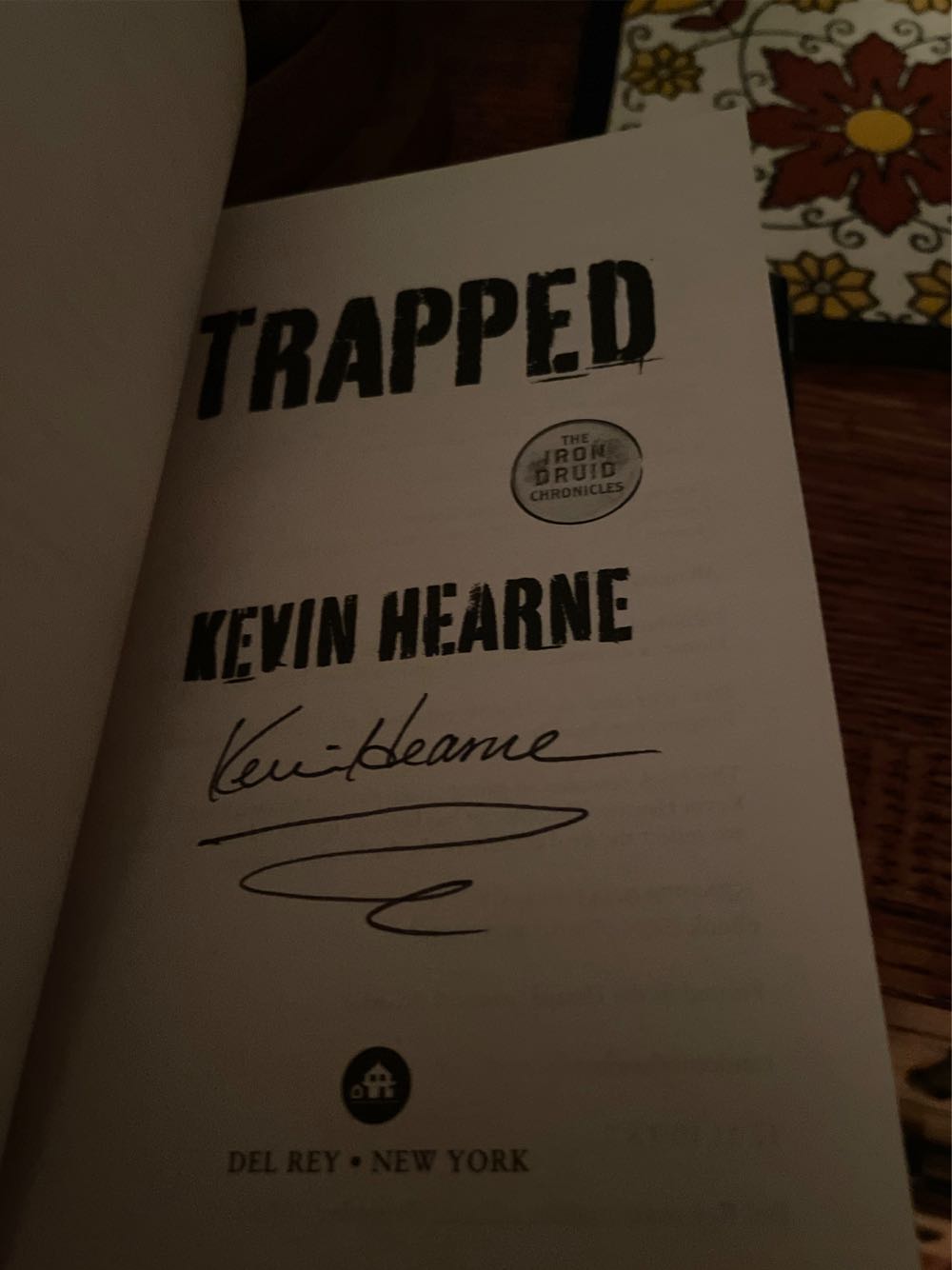 Trapped - Kevin Hearne (Del Rey - Paperback) book collectible [Barcode 9780345533647] - Main Image 2