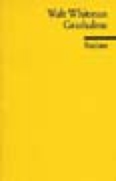 Grashalme - Whitman, Walt book collectible [Barcode 9783150048917] - Main Image 1