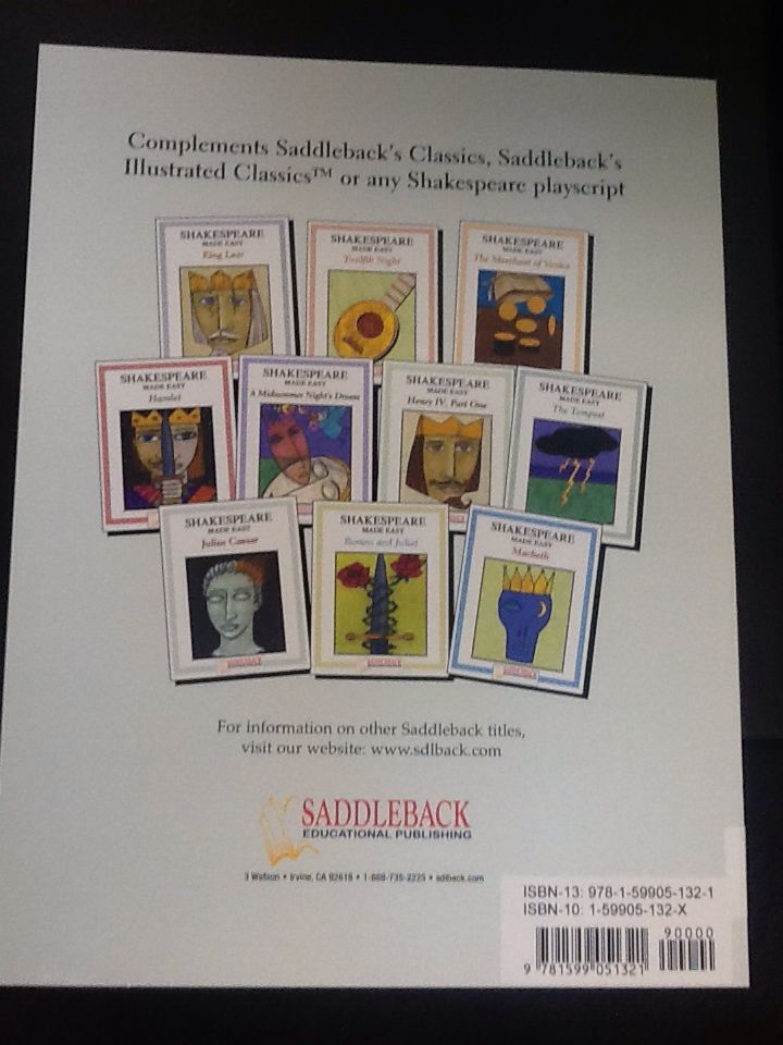 Julius Caesar  (Saddleback Educational Publ) book collectible [Barcode 9781599051321] - Main Image 2