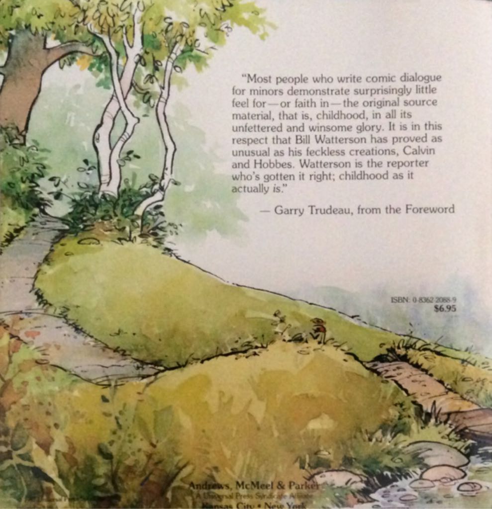 Calvin and Hobbes - Bill Watterson (Andrews And McMeel Publishing - Paperback) book collectible [Barcode 9780440844815] - Main Image 2