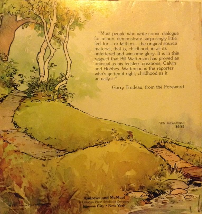 Calvin and Hobbes - Bill Watterson (Kansas City : Andrews and McMeel - Paperback) book collectible [Barcode 9781449407094] - Main Image 2