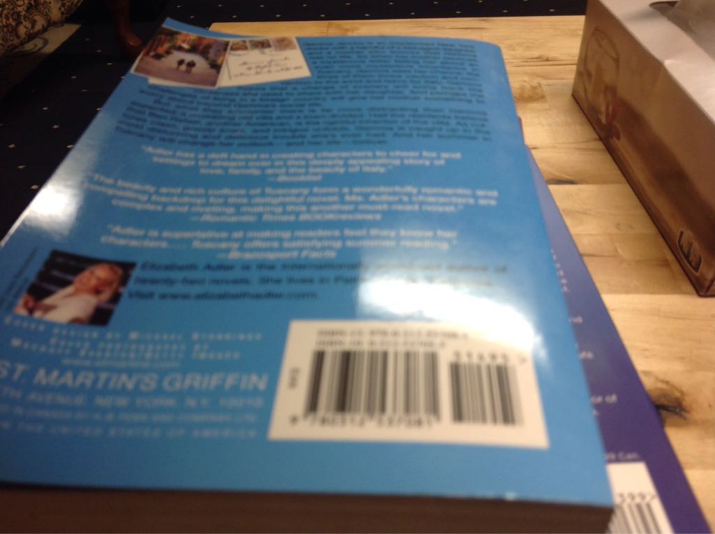Summer In Tuscany - Elizabeth Adler book collectible [Barcode 9780312537081] - Main Image 2