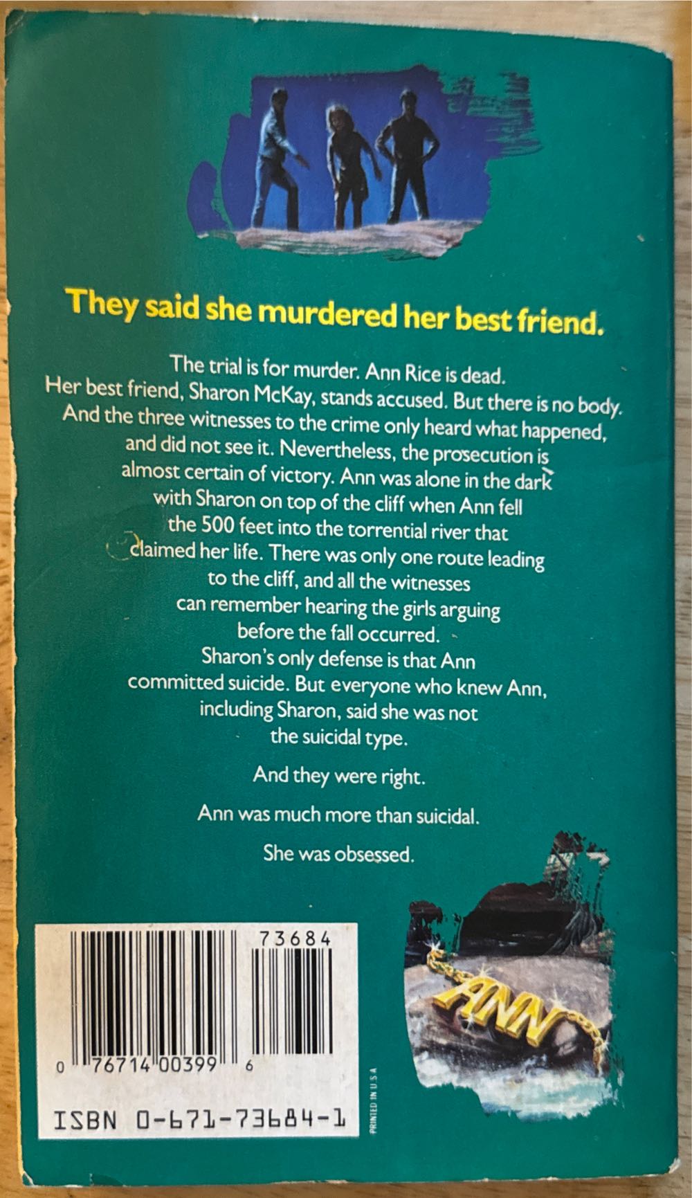 Fall into Darkness - Christopher Pike (Archway - Paperback) book collectible [Barcode 9780671736842] - Main Image 2