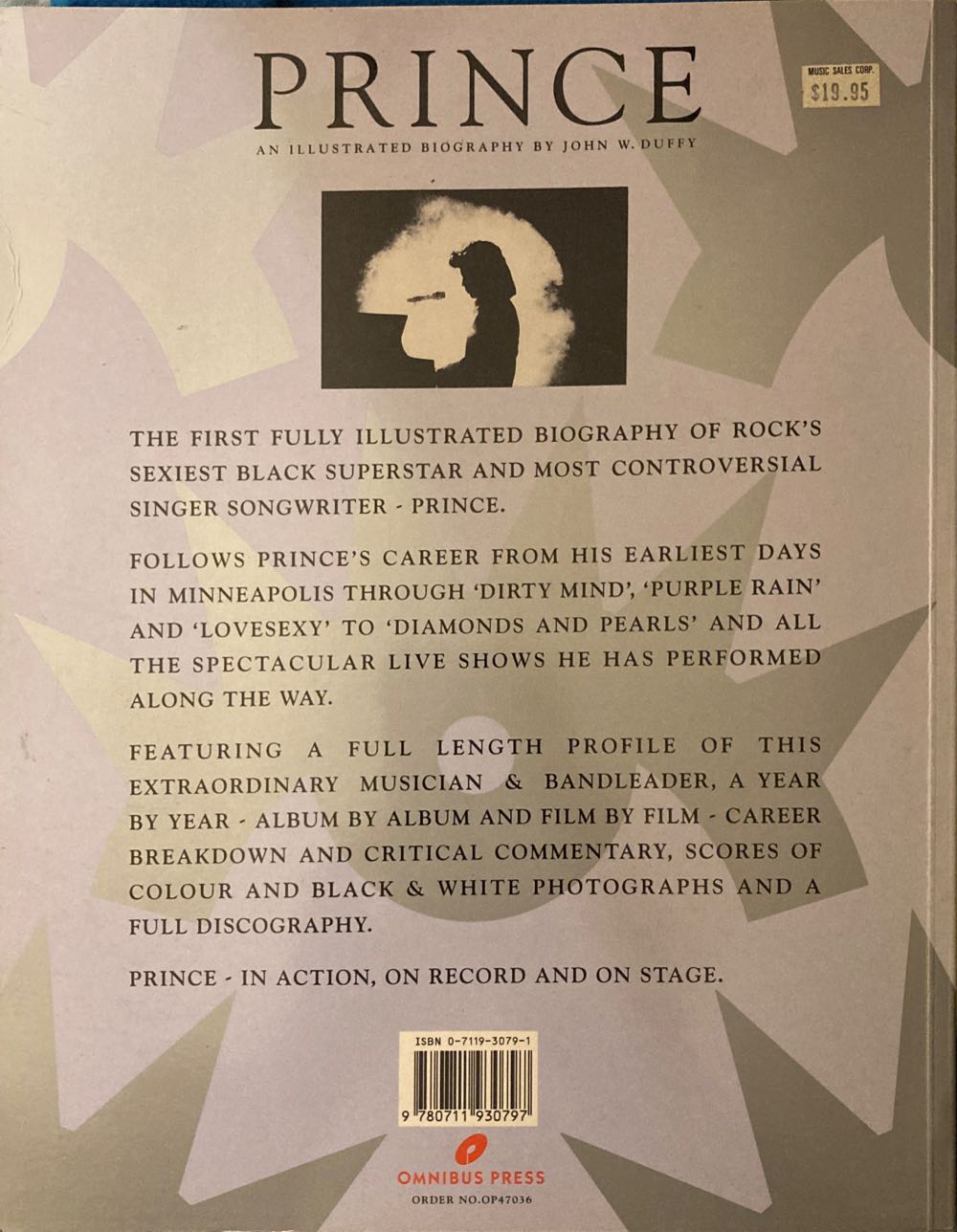 Prince - John W. Duffy (Omnibus Press& Schirmer Trade Books - Paperback) book collectible [Barcode 9780711930797] - Main Image 2