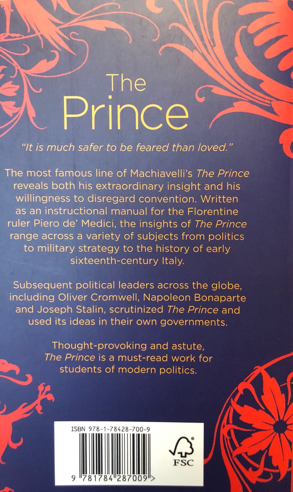 AC Philosophy: Prince - Niccolo Machiavelli book collectible [Barcode 9781784287009] - Main Image 2