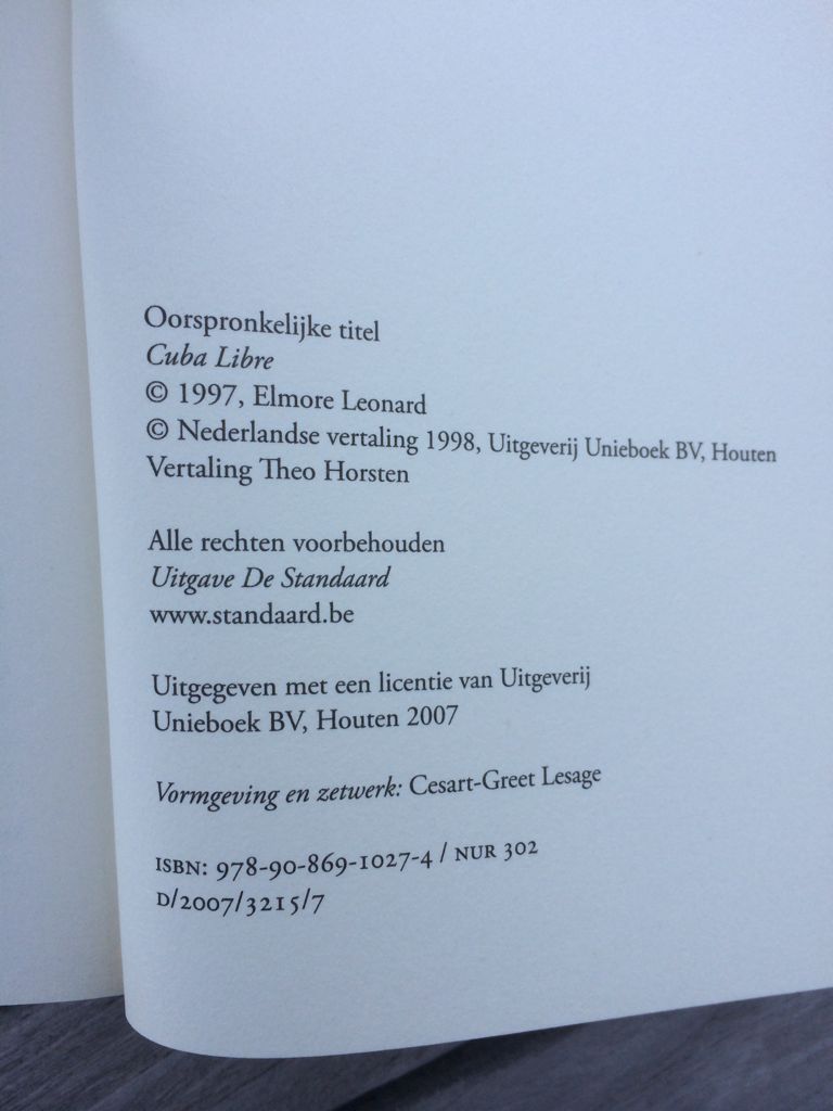 Cuba Libre  book collectible [Barcode 9789086910274] - Main Image 2