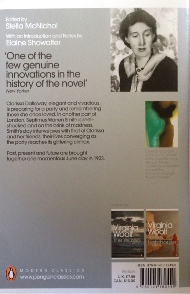 Mrs. Dalloway - Virginia Woolf (Penguin - Paperback) book collectible [Barcode 9780141182490] - Main Image 2