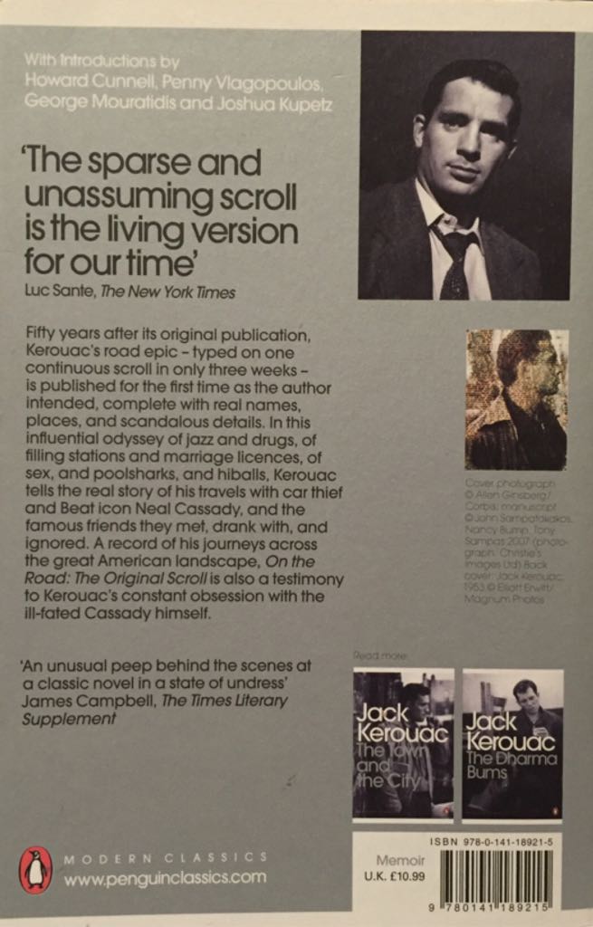 On the Road: The Original Scroll - Jack Kerouac (Penguin Classics - Paperback) book collectible [Barcode 9780141189215] - Main Image 2