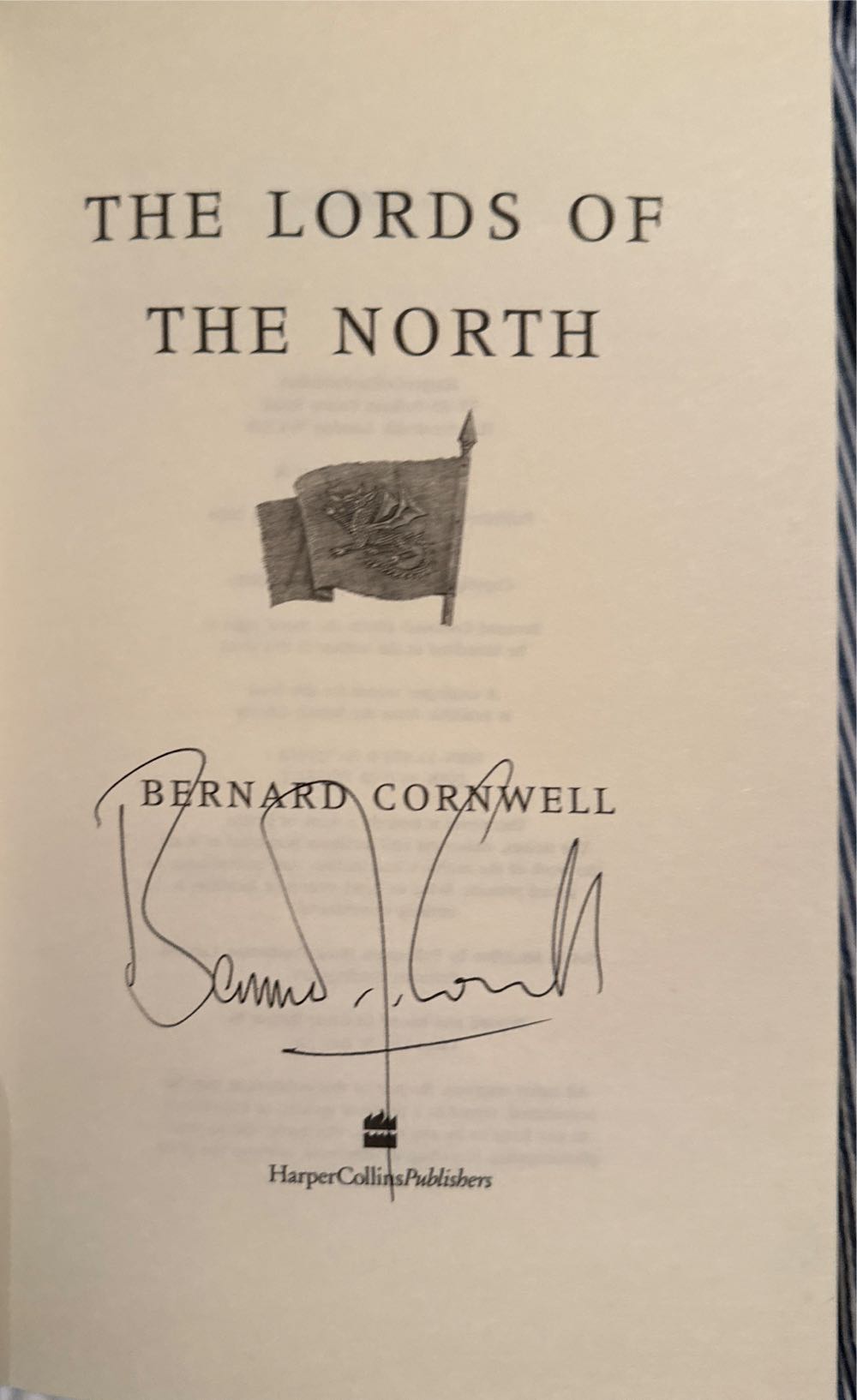 The Lords of the North - Bernard Cornwell (HarperCollins Publishers - Audiobook) book collectible [Barcode 9780007219681] - Main Image 2
