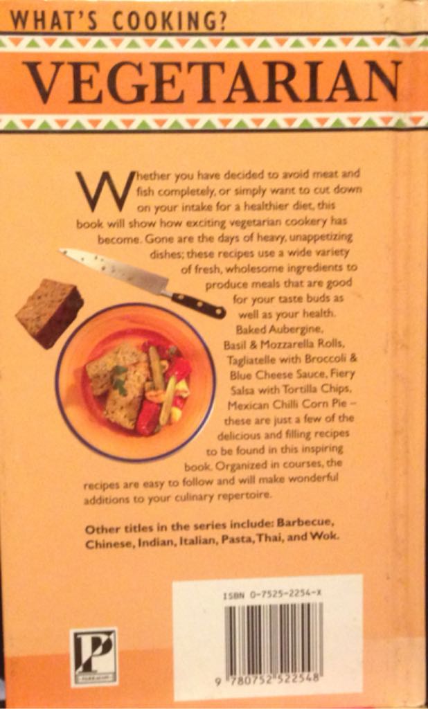 Vegetarian  (Parragon Books Limited - Hardcover) book collectible [Barcode 9780752522548] - Main Image 2