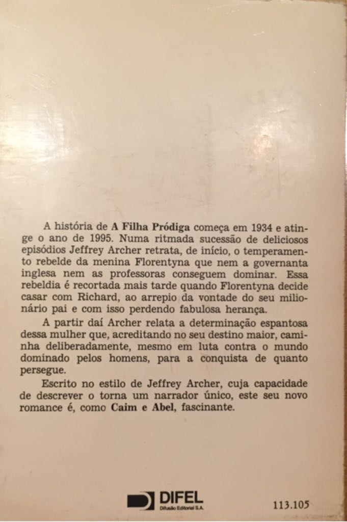 Prodigal Daughter, The - Jeffrey Archer (Pan - Hardcover) book collectible [Barcode 9780330419024] - Main Image 2