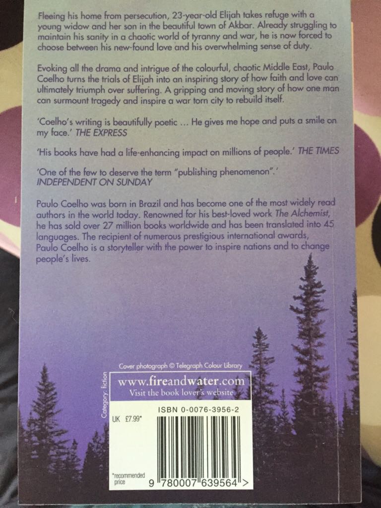 Fifth Mountain, The - Paulo Coelho (Harper Collins - Paperback) book collectible [Barcode 9780007639564] - Main Image 2