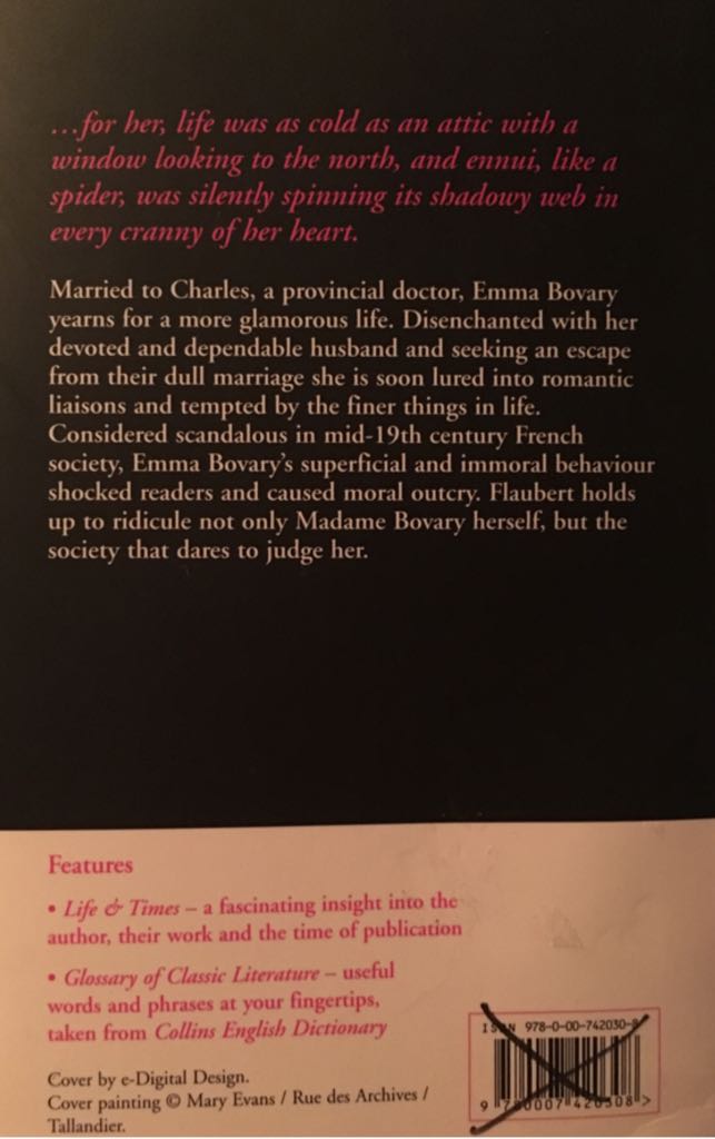 Madame Bovary - Gustave Flaubert (Random House, Inc. - Hardcover) book collectible [Barcode 9780007420308] - Main Image 2